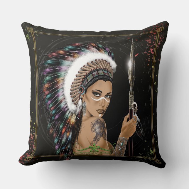Almofada Lady Sioux (Frente)