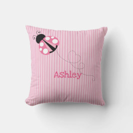Almofada Ladybug Cor-de-Rosa Personalizado