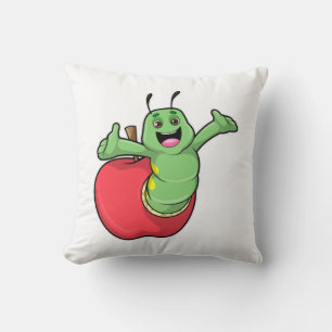 Almofada Lagarta com Maçã