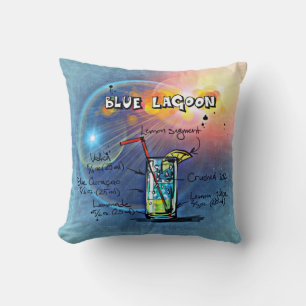Almofada Lagoa Azul ( nº 12 de 12 conjuntos de receitas de