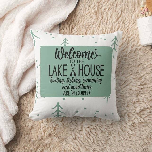 Almofada Lake House Themed (Cobertor)