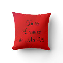 L'amour de mães em Red French Love Romantic Square