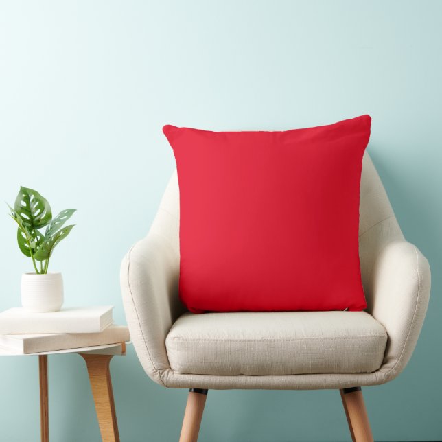 Almofada lançadeira VERMELHO BRILHANTE (Cadeira)
