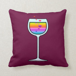 Almofada Lance da ARTE do VINHO ou TRAVESSEIROS lombares