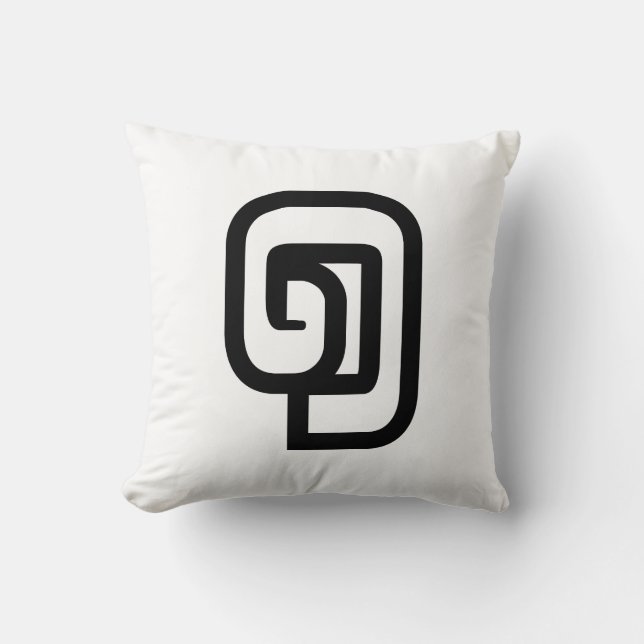 Almofada Laos / Laos Número um / 1 / ໑ (Nung/Nueng) (Frente)