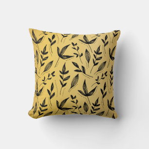 Almofada Lápis Lesvfx Dourado e Preto