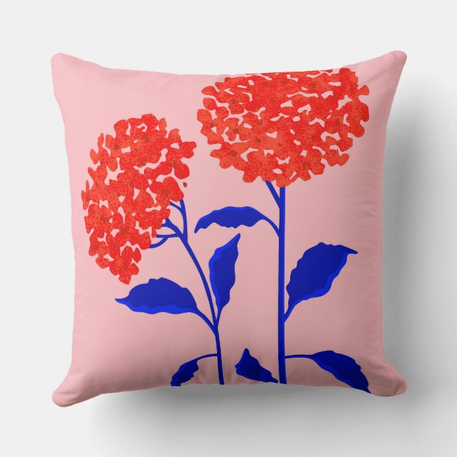 Almofada Laranja Blossomo (Verso)