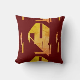 Almofada Laranja Dourada moçada no olhar brilhante sudoeste