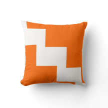 Laranja e branco de Chevron