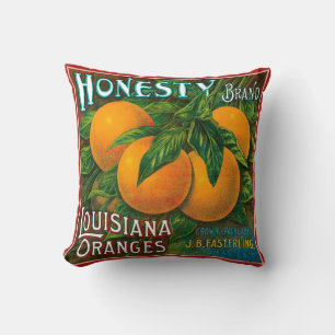 Almofada Laranjas da Honestidade Louisiana