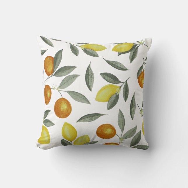 Almofada Laranjas e limões (Frente)