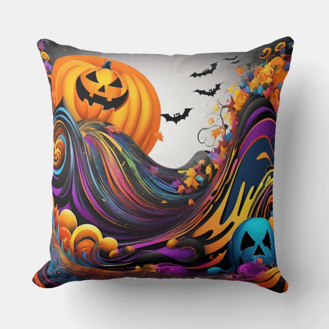 Almofada L'art d'Halloween  (Frente)