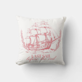 Almofada Last Sail Before the Veil Bachelorette 