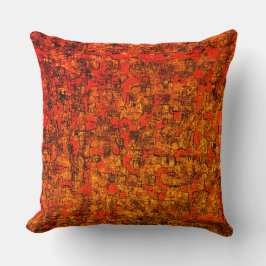 Almofada Latido de árvore virtual, com pequenas manchas de