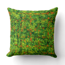 Latido verde de árvore virtual, com pequenas manch