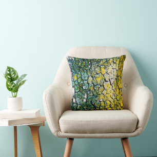 Almofada Latido verde e amarelo