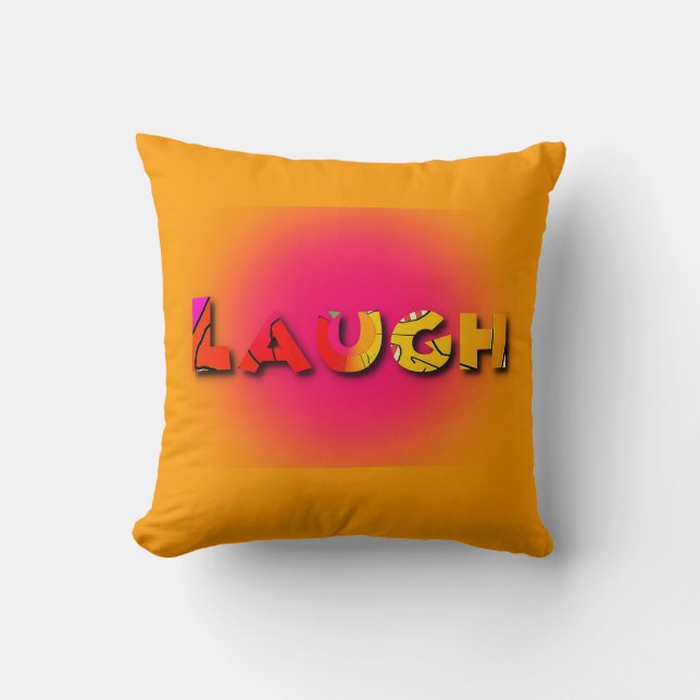 Almofada Laugh Logo Square (Frente)