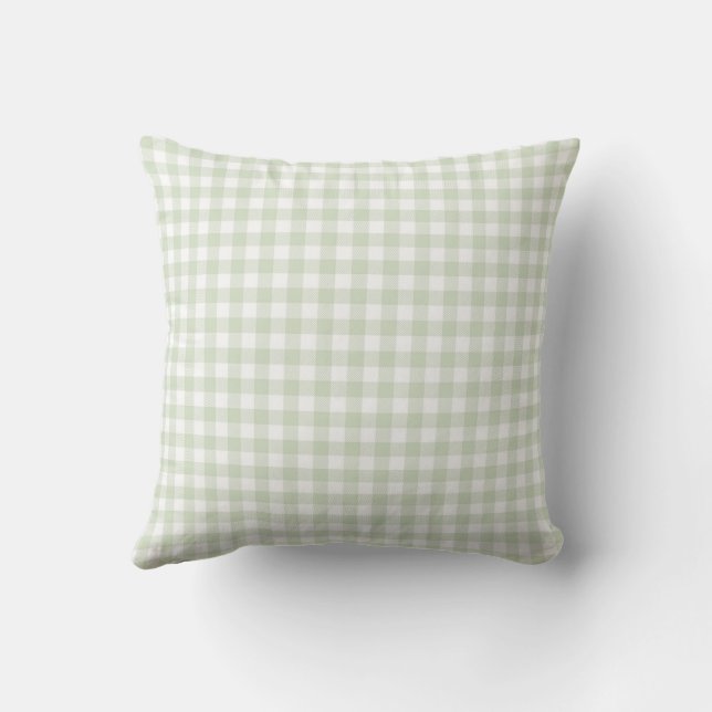 Almofada Lauren Green Xadrez (Verso)