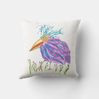 Almofada Laurence com a lavagem azul interior/exterior