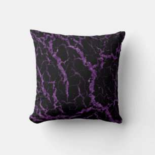 Almofada Lava do Espaço Cracking - Roxo da Glitter