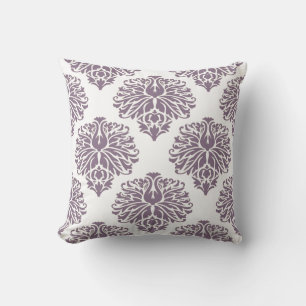 Almofada Lavanda Elegante Damask