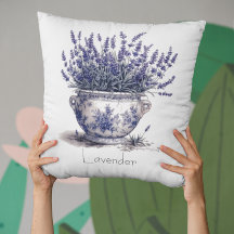 Lavanda em Azul Delft