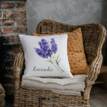 Lavanda Flores Aquarela