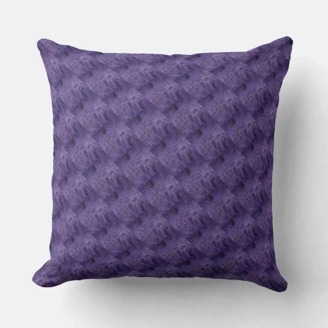 Almofada Lavanda Plum Travesseiro decorativo Roxo (Frente)