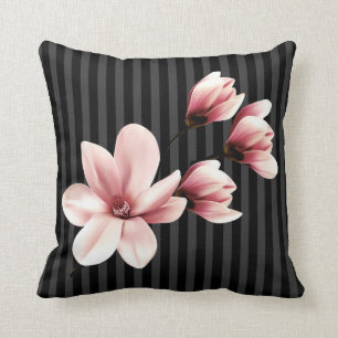 Almofada Lave os Magnônios em Black Stripes