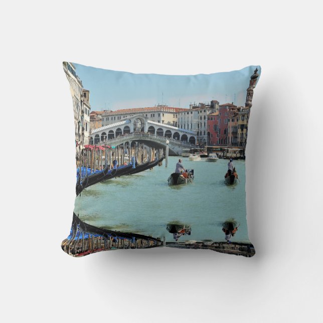 Almofada ldp RIALTO BRIDGE - Veneza - Canal Grande (Frente)