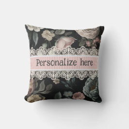 Almofada Le Boudoir Vintage Lace e Tecido