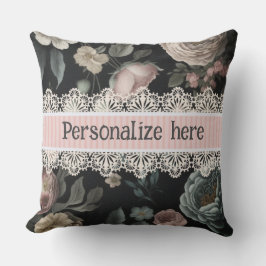 Almofada Le Boudoir Vintage Lace e Tecido