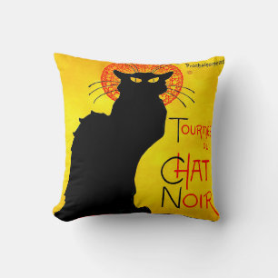 Almofada Le Chat Noir Vintage