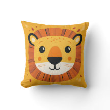 Leão Divertido Safari Berçário Infantil Amarelo