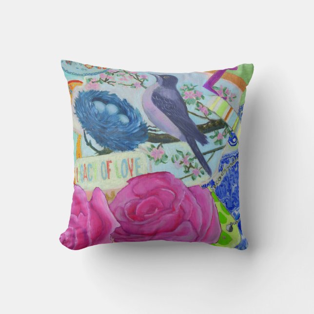 Almofada Legado dos Travesseiros de Tosse do Amor - Present (Frente)