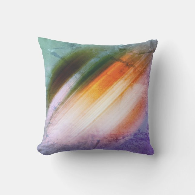 Almofada Legal Roxo Roxo Azul Laranja Amarelo (Frente)