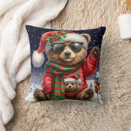 Almofada Legal Urso de Natal