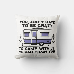 Almofada Legenda de acampamento desde sempre