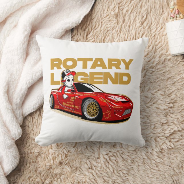 ALMOFADA LEGENDA DO JDM RED ROTARY DRIFT (Cobertor)