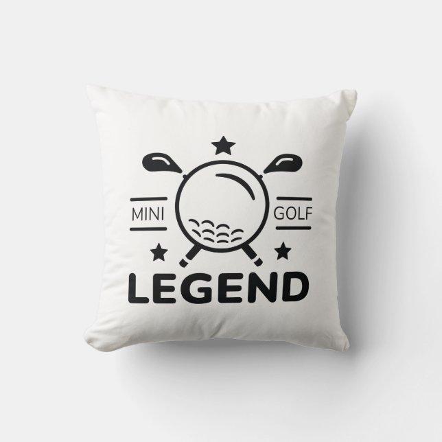Almofada Legenda do Minigolf (Frente)
