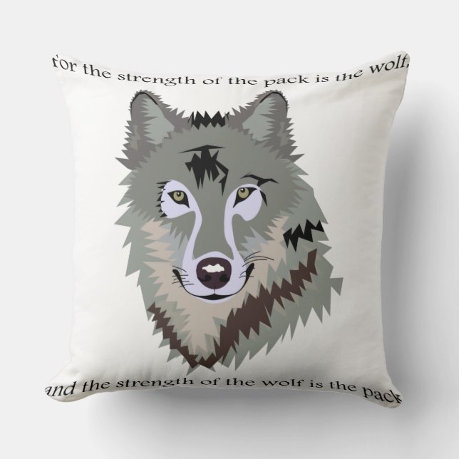 Almofada Lei da selva (Frente)