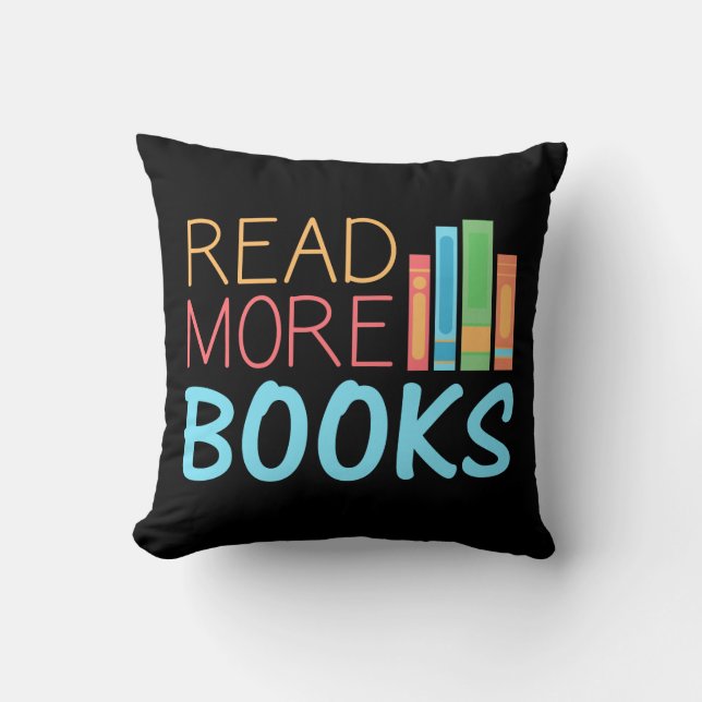 Almofada Leia Mais Livros (Frente)