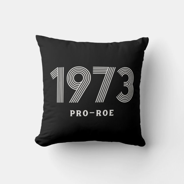 Almofada Leis de aborto para protesto Pro Roe Pro Choice (Frente)