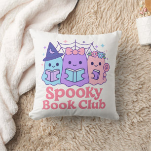 Almofada Leitura de Fantasmas do Clube de Livro Spooky