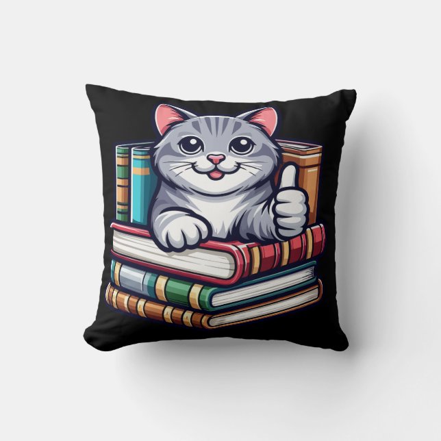 Almofada leitura de livros escola de catadores (Frente)