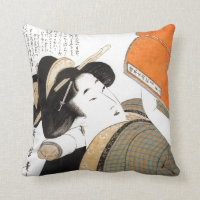 Leitura de mulher por Utamaro