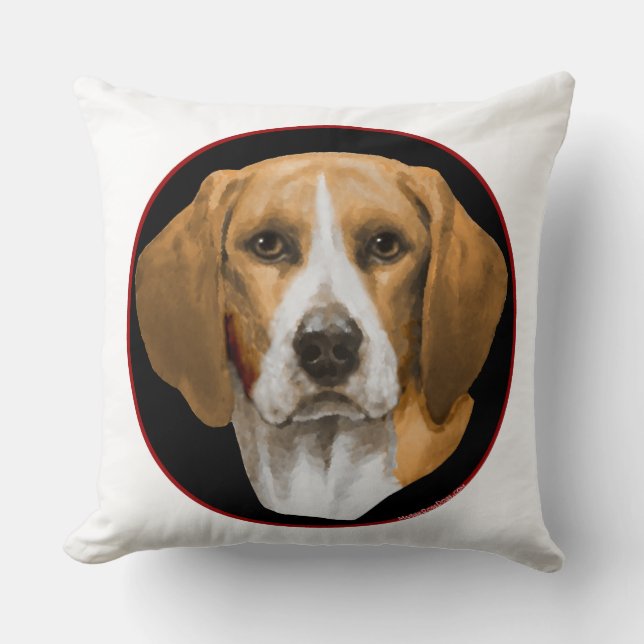 Almofada Lembrança de Beagle MACHO (Frente)