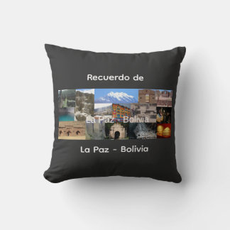 Almofada Lembrança de La Paz Bolívia