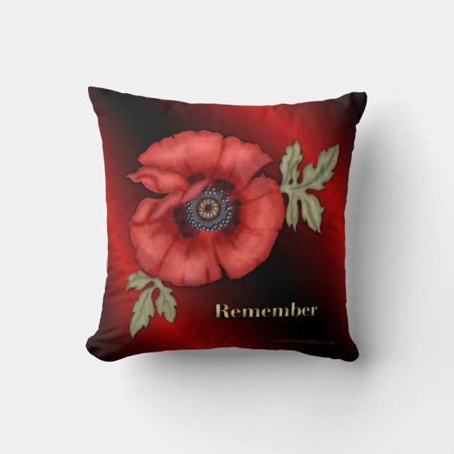Almofada Lembrar Poppy (Frente)