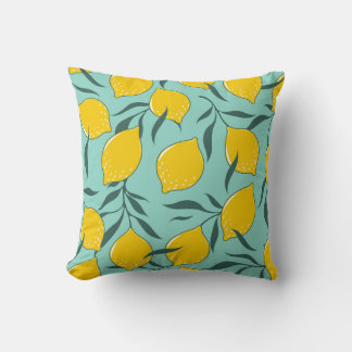 Almofada Lemon Art Fashion Abstrato Seamless